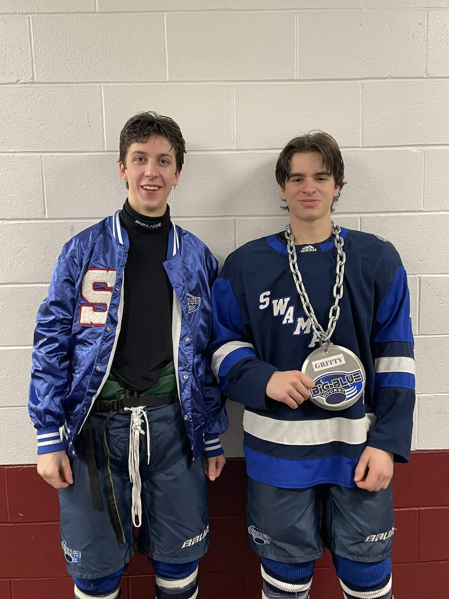 Swampscott Hockey (@bigbluehockey_) on Twitter photo Big Blue with a gutsy 5-3 W over Northeast Ronan Locke earns the jacket with 🚨🚨🍏Ryan Frary gets the Gritty chain with 🍏🍏🍏Herlihy🚨🚨Langevain 🚨Blue improve to 7-4 <a href="/SportsBigBlue/">@sportsbigblue</a> <a href="/PhilStacey_SN/">Phil Stacey</a> <a href="/ItemSports/">ItemSports</a> Big Blue with a gutsy 5-3 W over Northeast Ronan Locke earns the jacket with 🚨🚨🍏Ryan Frary gets the Gritty chain with 🍏🍏🍏Herlihy🚨🚨Langevain 🚨Blue improve to 7-4 <a href="/SportsBigBlue/">@sportsbigblue</a> <a href="/PhilStacey_SN/">Phil Stacey</a> <a href="/ItemSports/">ItemSports</a>