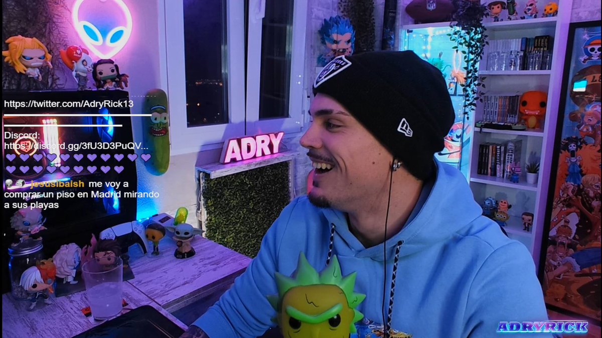 AdryRick13's tweet photo. Hoy fue un stream de locos 🤯🔥 Gracias a mis chulis por hacerlo posible💜Esta semana, #StreamEveryDay 💻 No te pierdas las locuritas en #Twitch! 🎮 #PequenaGranComunidad 💜🙌🏼 https://t.co/de1VQVpuTJ