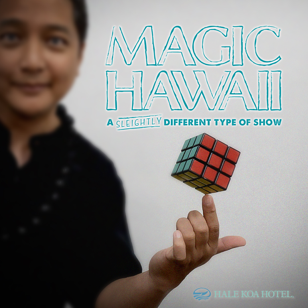 Get your tickets for Magic Hawaii this WEDNESDAY, and witness the most puzzling effects you'll ever see! Unbelievable illusions and outrageous comedy all in one show! Click the link below for more info! #HaleKoaHotel #Waikiki #Hawaii
halekoa.com/experiences/ev…