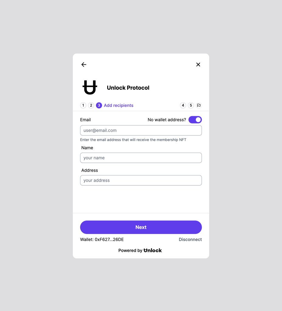 New feature on <a href="/UnlockProtocol/">Ʉnlock Protocol</a> — airdrop to someone with JUST their email address. No crypto wallet needed. Absolute sorcery.