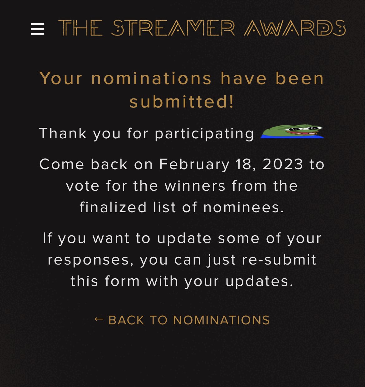 Streamer Awards 2024 Nominations List Anita Breanne