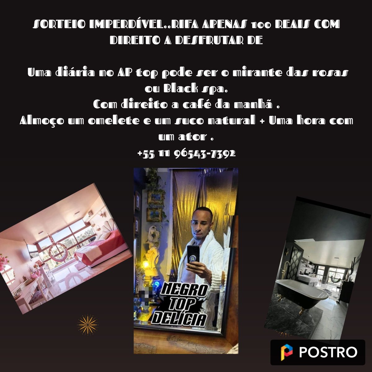 negro top delícia on Twitter: "Imperdível galera"