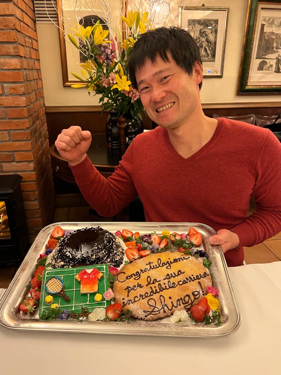 豪華メンバーにお祝いして頂きました！感激です。有難うございました！