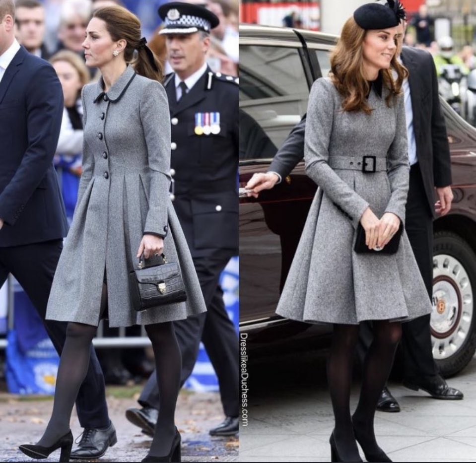 Copy #KKKate is scaring me at this point. The way she’s copying Meghan is starting to look a bit mental, like for real. Does she think we forgot how she really dresses? Lol even the heels were elderly Af.