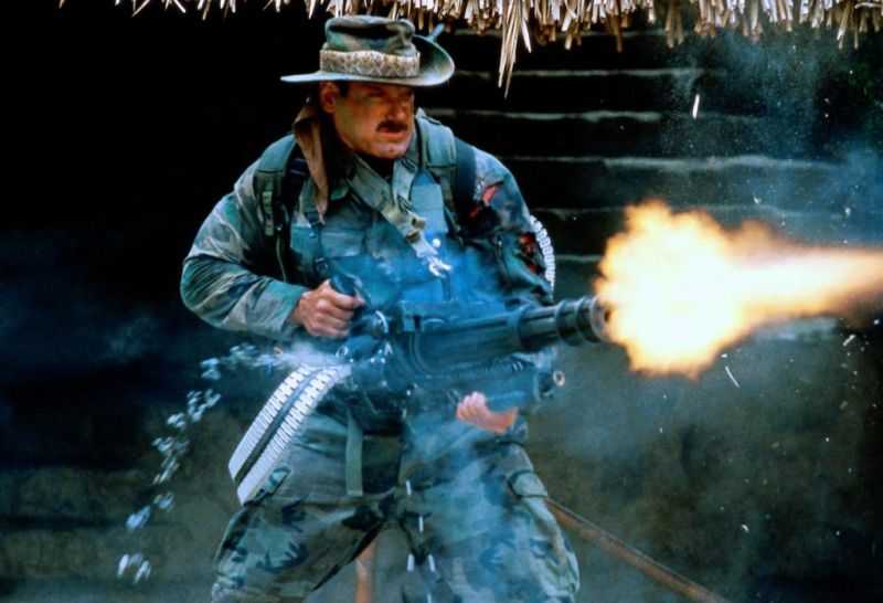 BradleyTim's tweet photo. @jossytweets Look at the equipment!  That would be my kind of "gig." Speaking of "acting," for some reason, today I thought of a scene from 1987's "Predator." It's when Dutch says "What's the matter, Dylan?  They got you pushing too many pencils in Washington?" #EpicHandshake https://t.co/wbO6FdqQpG
