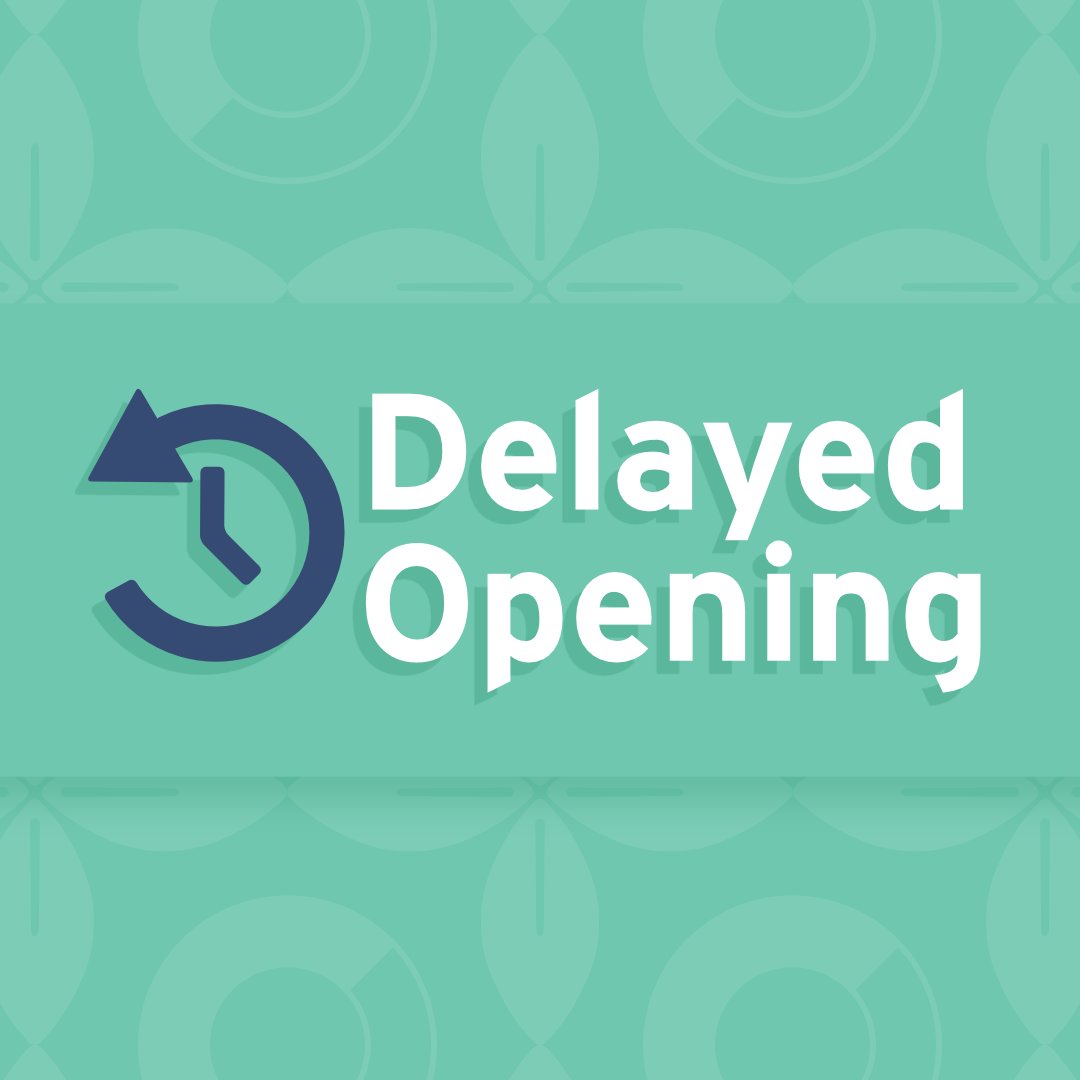 To ensure the safety of our members and team members in anticipated inclement weather, Life Credit Union will delay opening until 10 a.m. on Tuesday, January 31.