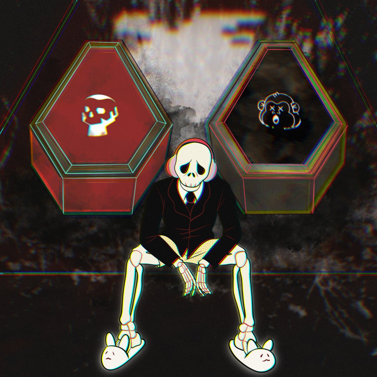 (◣_◢)♐︎

An honorary coffin for our dear friend.

Let's kill this love <a href="/MonkeezNFT/">MONKEEZ</a> ⚰️🙉🍁

#NFT #AVAX