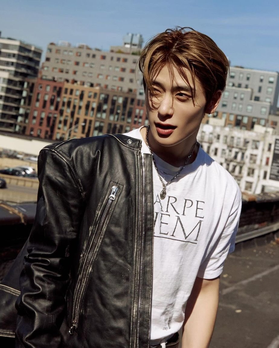 you got that long hair slicked back white t-shirttt