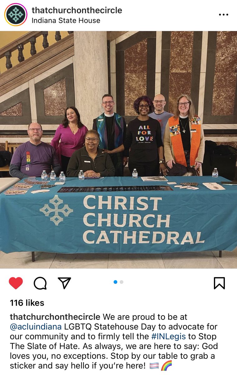 ❤️ These are my people! <a href="/CCCathedralIndy/">Christ Church Cathedral Indy</a>