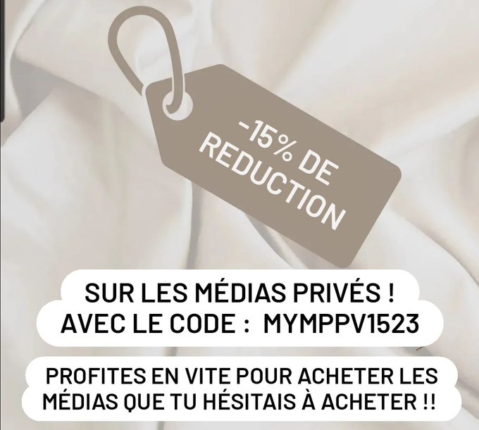 Jusqu'&agrave; demain seulement ! Vite ! https://t.co/mcMlouQsxS<a href="/tag/mym"class="tags"><span>#mym</span></a><a href="/tag/mymfans"class="tags"><span>#mymfans</span></a><a href="/tag/sexetep"class="tags"><span>#sexetep</span></a><a href="/tag/promomym"class="tags"><span>#promomym</span></a><a href="/tag/hugonthepil"class="tags"><span>#hugonthepil</span></a>
