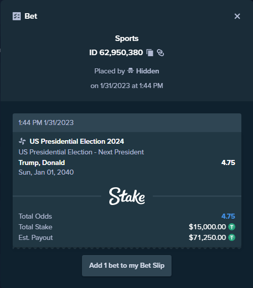 Stake High Roller tweet media