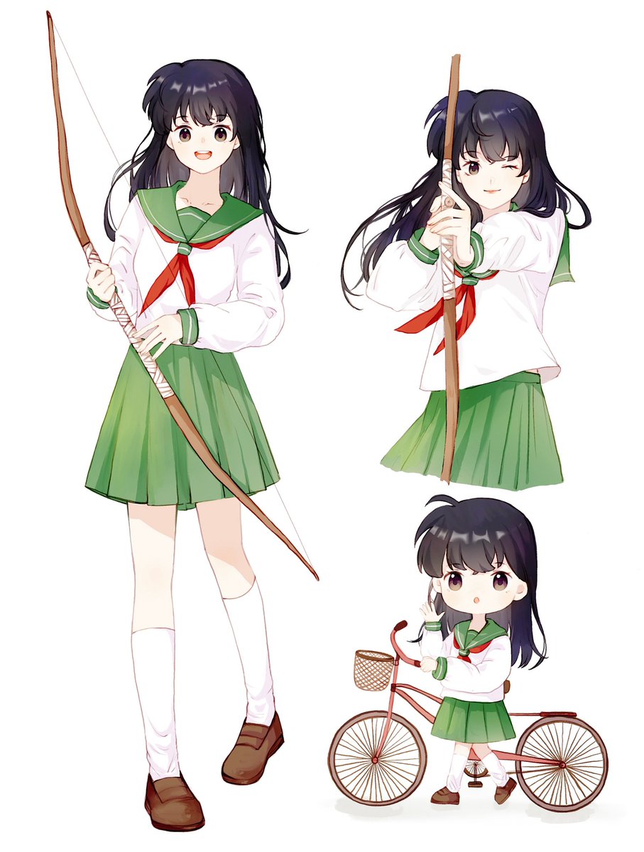 【我的约稿】

✨少女的箭，瞄准的可不止是靶心哦~
屏幕前的各位，准备好接招了吗！！！
🏹🎯
✨画师：磨墨

#犬夜叉 #かごめ #kagome