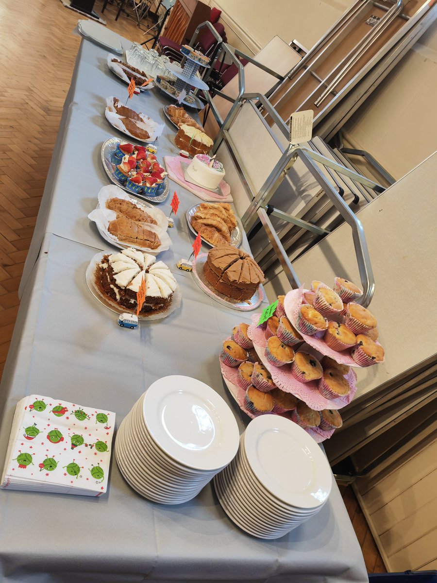 RevCBeckett's tweet photo. On Sunday, we had our first #CafeChurch in @StJamesBsea for the #PresentationOfChrist alongside our usual 8:00 Communion &amp; Zoom service, then finished off with beautiful evening #Taize worship. So grateful for my wonderful #team, especially Karen who baked up an absolute storm! https://t.co/TceKHVqovk