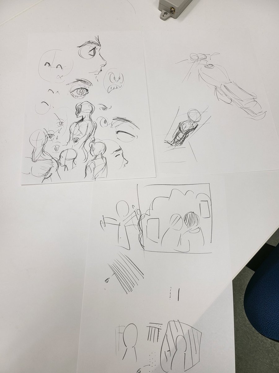 授業中、学生にアドバイスした時のメモ。なにをどうアドバイスしたのかさっぱり思い出せない。 