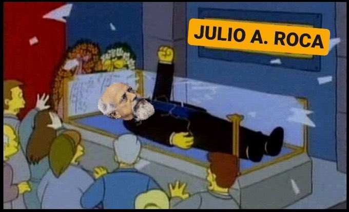 agustinromm's tweet photo. Roca cuando se entere que el gobierno argentino le dio 21.000 hectáreas a unos mapuches liderados por un flogger con pollera https://t.co/m0OVjH4QHw