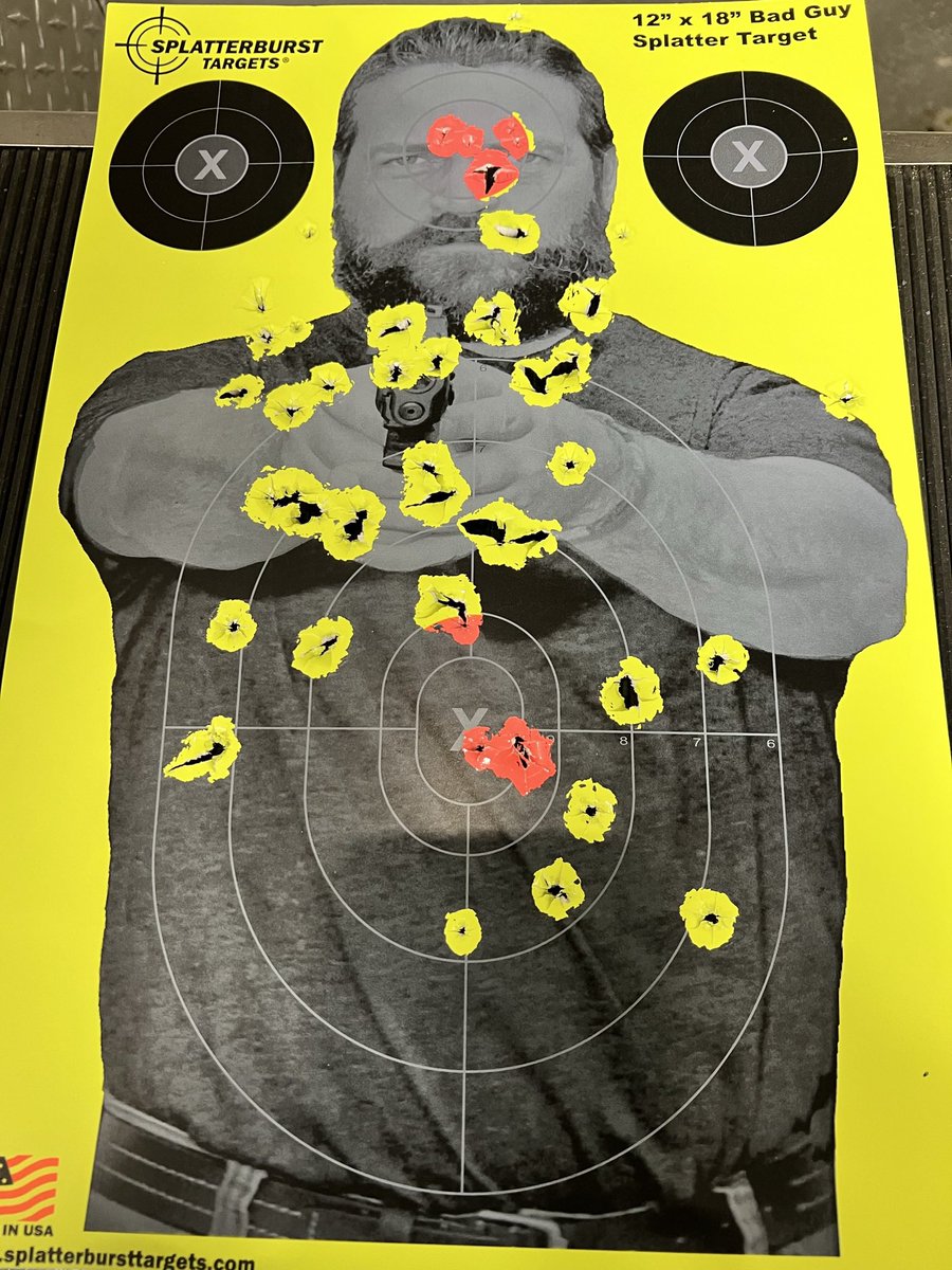 #TargetPractice #GunShootingPractice #GunsDontKillPeoplePeopleKillPeople
#ResponsibleGunOwners #proNRA #NRAlifeMember
#SportsmansClubMember #ProudGunOwner #SharpeningUpMySkills #AimToKill #ComeTakeMyGuns #2ndAmendmentRights #USA🇺🇸 #USConstitution🇺🇸
7 yards  15 yds  25 yds  25 yds