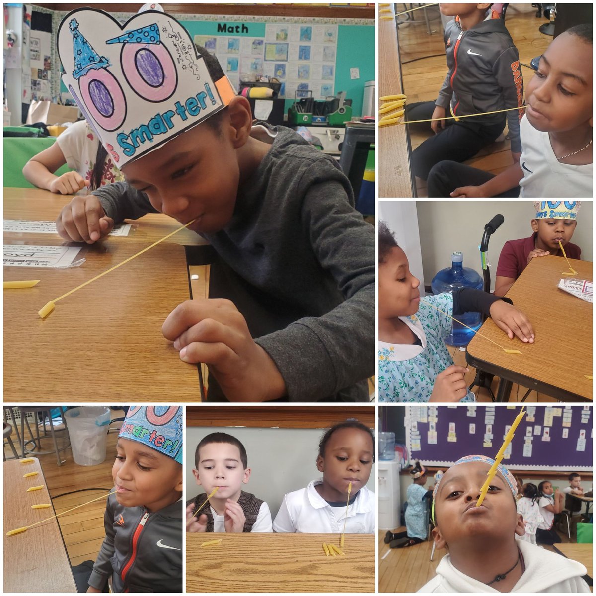 Hip, hip, HOORAY!! We LOVED celebrating the 100th day!! 🥰👵🏾👴🏽 @bbcps #FirstGradeRocks #100secondChallenges #100YearOlds #MsFordBBCPS
