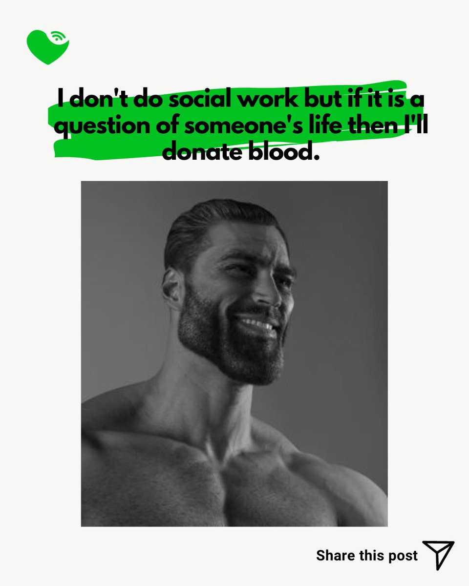 SaveSoulApp's tweet photo. Social work doesn't require you to do extraordinary work for society.

It can be as simple as donating your blood.
.
.
.
#blooddonor #bloodbank #donatebloodtoday #savesoulgrid #savesoulmember #savesoul https://t.co/nLCdcLr4Dq