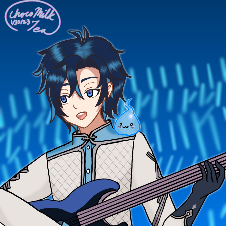 ChocoMilkTeaYT's tweet photo. ❄️Slime boys with guitars💧
#一生カイラスト | #RionGallery https://t.co/Uk4Wt7XC2W
