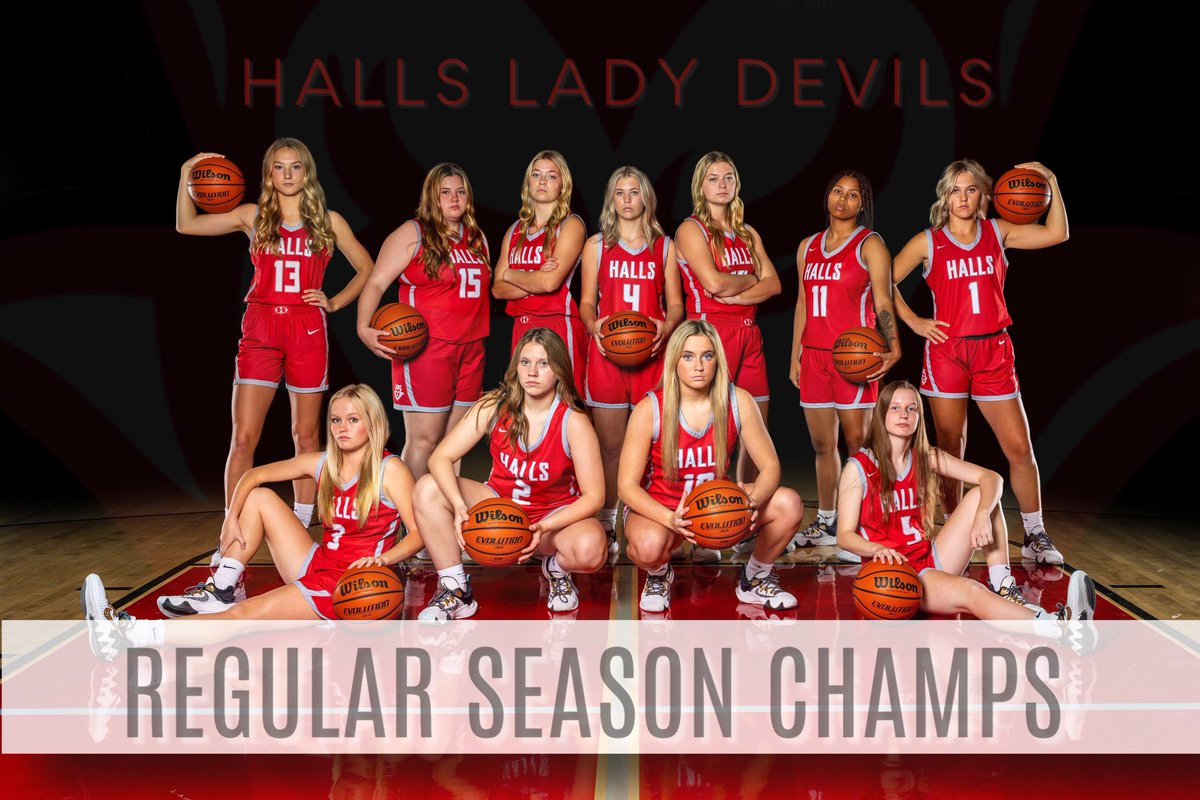 For the first time in Halls history, the Lady Devils are undefeated in the District for the regular season. For just the second time in the school’s history, they’re Regular Season CHAMPS! 🏆🏀🔥

<a href="/5StarPreps/">5Star Preps</a> <a href="/prepxtra/">PrepXtra</a> <a href="/WBIRSports/">WBIR Sports</a> <a href="/WATESports/">WATE Sports</a> <a href="/HallsHighSports/">Halls High Athletics</a> <a href="/HallsHighTN/">Halls High School</a>