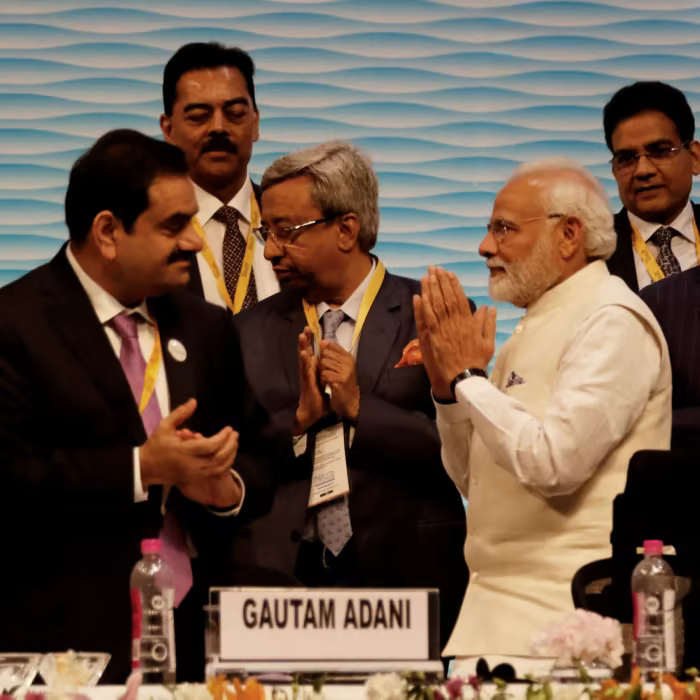 Dialogues4Demo's tweet photo. #NarendraModi roamed around saying until he seized power, Indians were ashamed of their homeland. He is a Patriot.

The curious toolkit behind Adani Group's rise caused a fall in its net worth by $70 Billion. This hammering of a crony capitalist by investors is Anti-National. https://t.co/2e65OOCu4Y