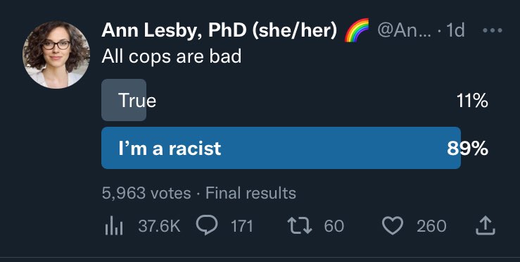 Ann Lesby, PhD (she/her) tweet media