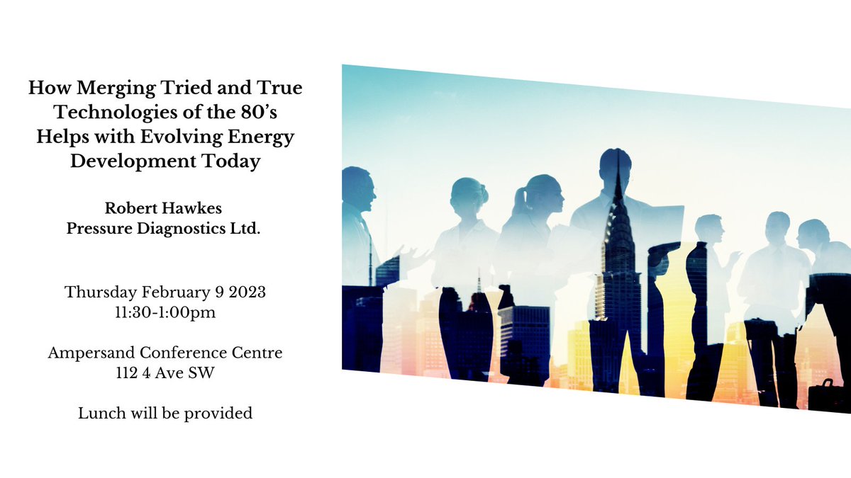 CSEEyyc's tweet image. Join us for our first in-person event of the year. 
Thursday February 9 from 1130-1:00 pm at the Ampersand Conference Centre. 

For more information and Registration
cseenergy.ca/events/#id=102…

**PRE-REGISTRATION IS MANDATORY**
Registration will close on February 8 at 15:00.