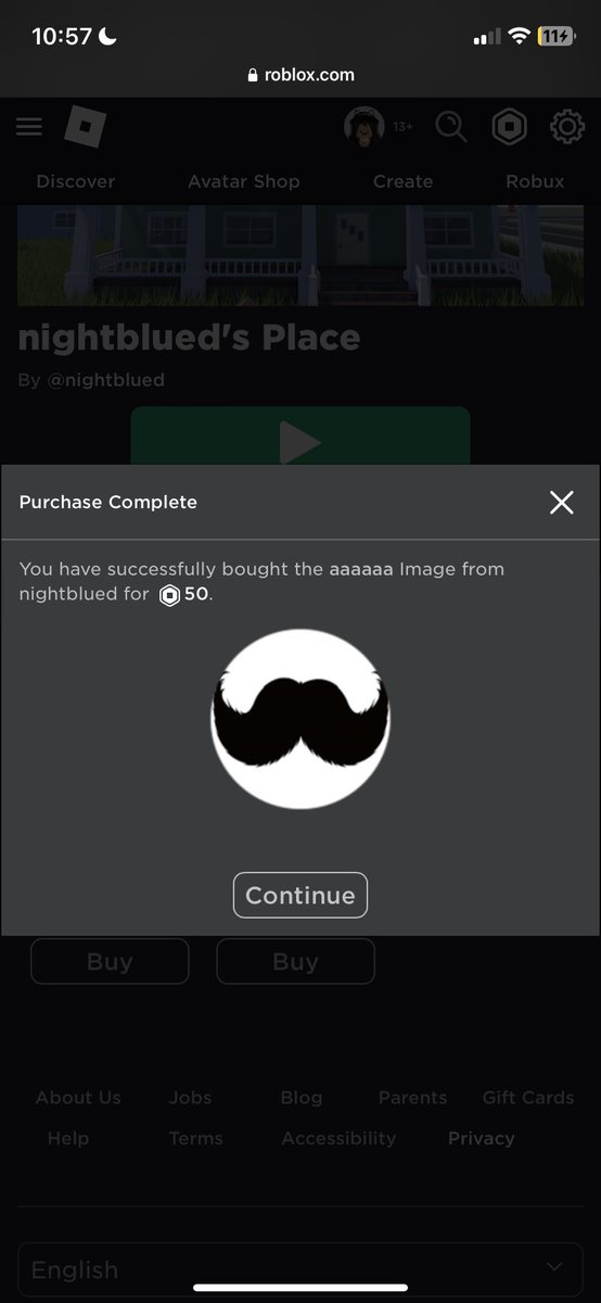 sxdlyfe's tweet photo. @hashtagn00bs trusted went first for 50k and received 50 robux with no tax https://t.co/c6NwZOgilQ