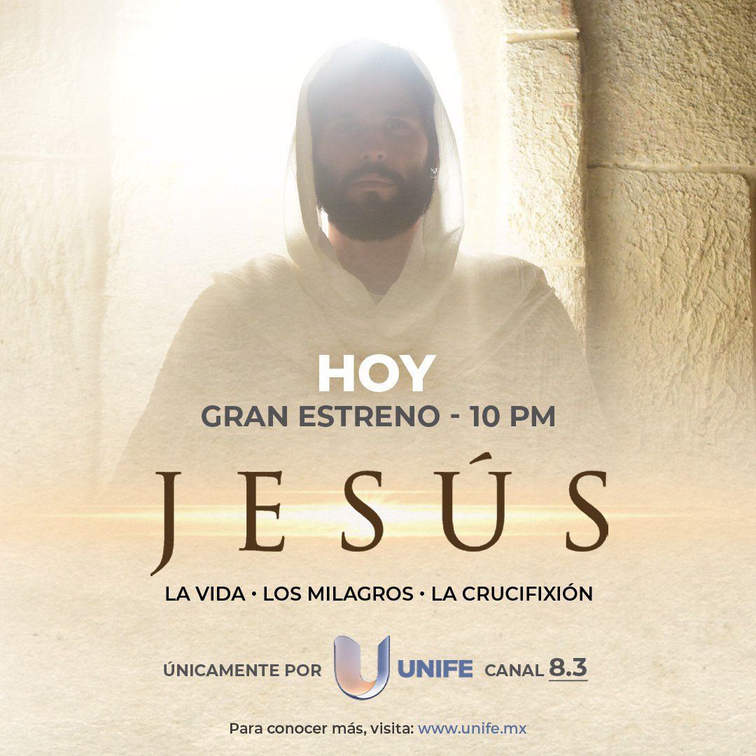 GisNavarrete1's tweet photo. #TenemoQueHablar del Estreno de la Novela #Jesus, solo por @UnifeMx

#JesúsEstreno10PM https://t.co/uzMUjiIBLk
