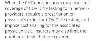 cynthiaccox's tweet photo. If when the Public Health Emergency ends in May, free COVID tests are harder to find, it may be harder to:
▪️Get timely Paxlovid treatment
▪️Use tests as screening before seeing vulnerable loved ones
▪️Test one's way out of COVID isolation/masking
▪️Know what's causing that cough https://t.co/Jv4gDQu5pf