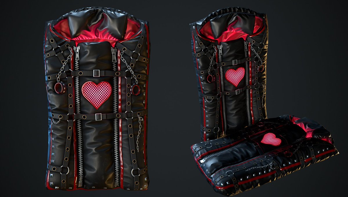 Special for valentine's day. ❤️
 yes man, I used my bed as a reference 😉
model by <a href="/sfonsper/">Sfonsper</a>
<a href="/playrust/">Rust</a>
<a href="/gerrmanman/">ThatGermanGuy</a>
steamcommunity.com/sharedfiles/fi… glow
steamcommunity.com/sharedfiles/fi… no glow