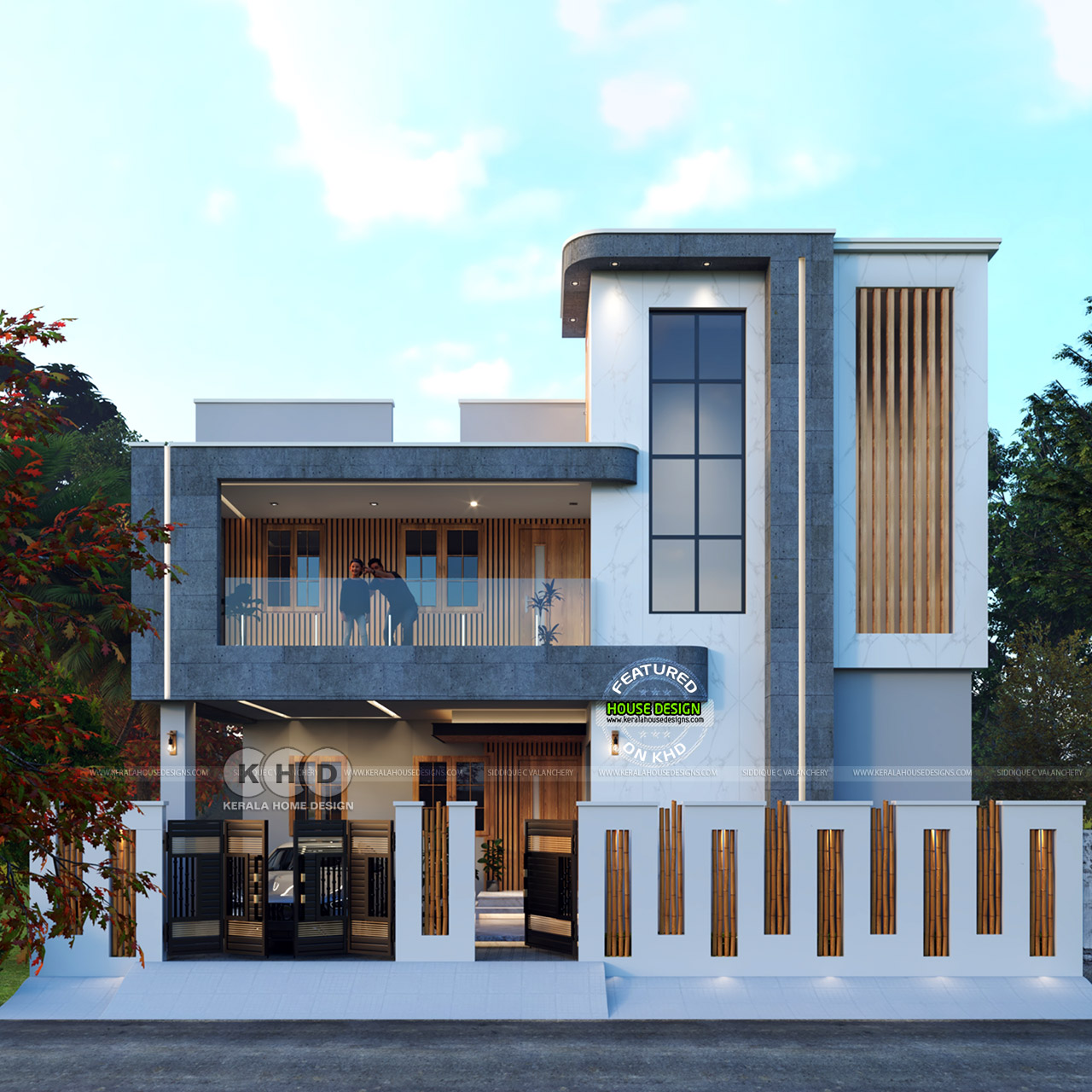 Kerala Home Design KHD On Twitter Contemporary House With Unique kerala-home-design-khd-on-twitter-contemporary-house-with-unique