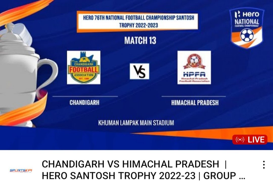 SportsKPI's tweet image. 🚨Match alert

Please make a note of the changed schedule .

Watch the live streaming NOW on our YouTube channel: youtube.com/live/K34NRUK91…

Subscribe now.

@IndianFootball 

#santoshtrophy #matchalert #livestreaming