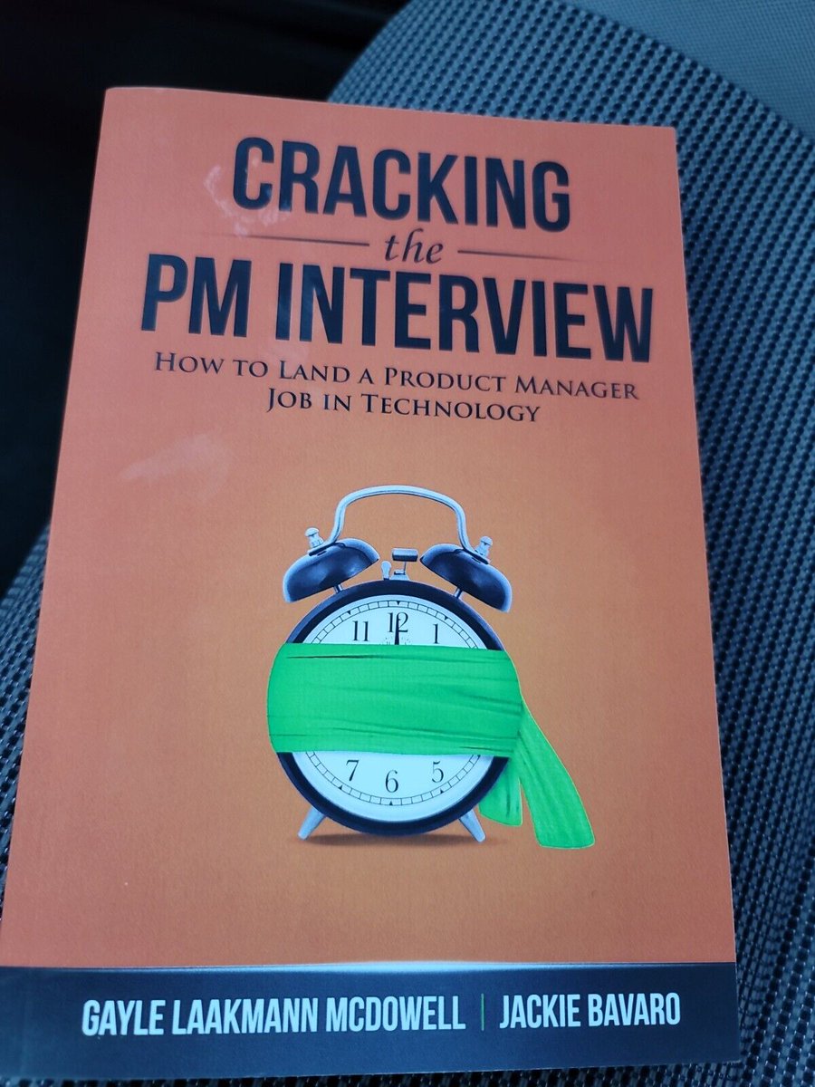 SavvyPabi's tweet photo. 📚Up your #ProductManagement game with the must-read book "Cracking the PM Interview" by
@gaylemcd. I just finished it & it's packed with tips & real-life examples! #PMMustRead #CareerGrowth. 💡Have you read it? Share your thoughts in the comments. https://t.co/EwW6R2QpE8