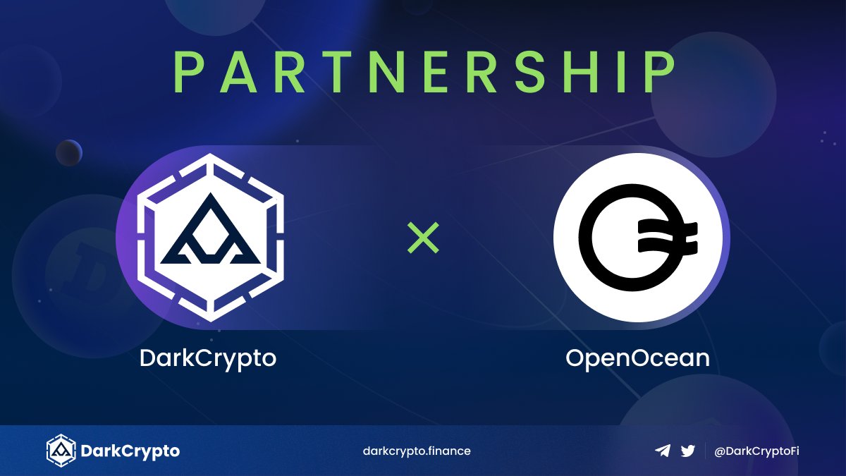 DarkCrypto (@darkcryptofi) on Twitter photo DarkCrypto is on board <a href="/OpenOceanGlobal/">OpenOcean - A leading DeFi Aggregator</a> 🔥
Get $DARK, $SKY at the best rate 📈
👉 app.openocean.finance/CLASSIC#/CRONO… DarkCrypto is on board <a href="/OpenOceanGlobal/">OpenOcean - A leading DeFi Aggregator</a> 🔥
Get $DARK, $SKY at the best rate 📈
👉 app.openocean.finance/CLASSIC#/CRONO…