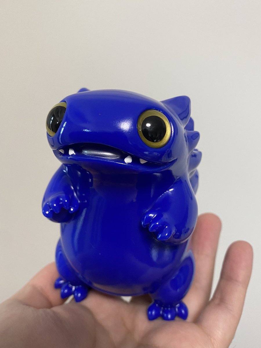 ヤモリ怪獣トッケの抽選当たってお迎えしました！！ 可愛すぎるっ