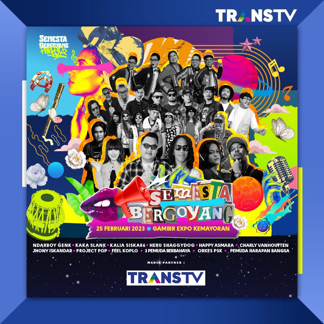 4 Minggu lagi luurrrrr, kesempatan buat kamu yang belum beli tiket @semestabergoyang, yuk amankan segera sebelum kehabisan.

Apalagi banyak promo tiket nih buat kamu yang mau dateng bareng sahabat, pacar, mantan #eeaa, atau bahkan geng kamu, sahabat kecil kamu