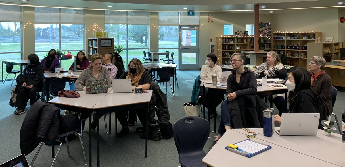 rebecarubi0's tweet image. We covered so much in today’s Secondary TL/LT pro-d! How can libraries support the Indigenous Focused Graduation Requirement? #rtla38 #sd38learn
