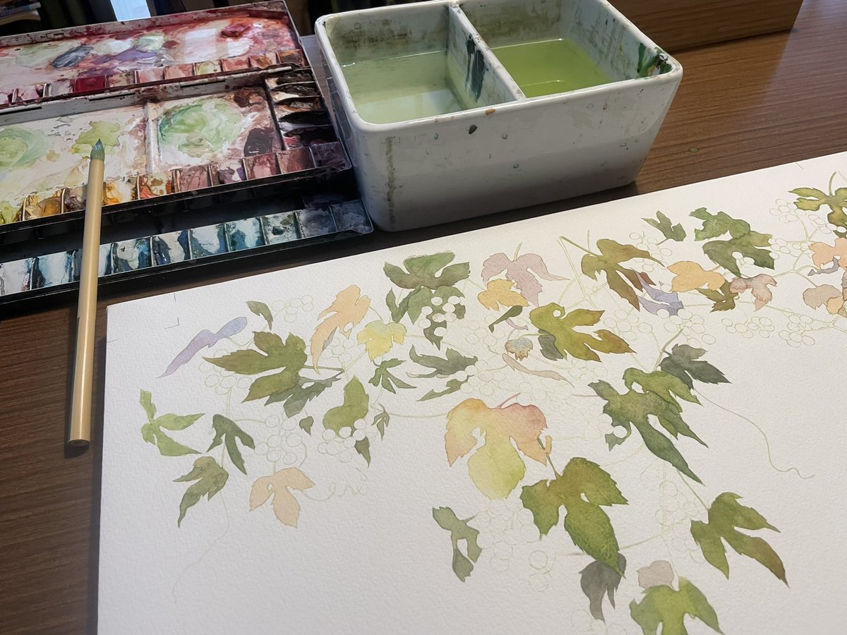 1月は一日からずーーーっと何かしらカキカキカキカキ…🦪( '-' 🦪 )
今日はアナログな絵でカキカキカキカキ…
良いスタート月になった。頑張った！

夕方また1つお知らせを致します❣️ https://t.co/TehVltjXem