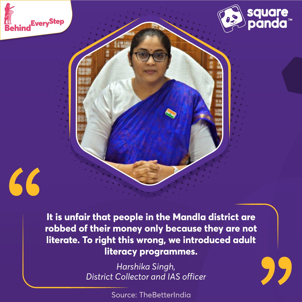 edu_squarepanda's tweet image. When villagers in a Mandala district were scammed out of their money in an elaborate bank scam, IAS officer @HarshikaIAS  Singh came to the rescue. 

Read her story here: linkedin.com/feed/update/ur…

#educationalprogrammes #literacyprogrammes #behindeverystep #squarepandaindia