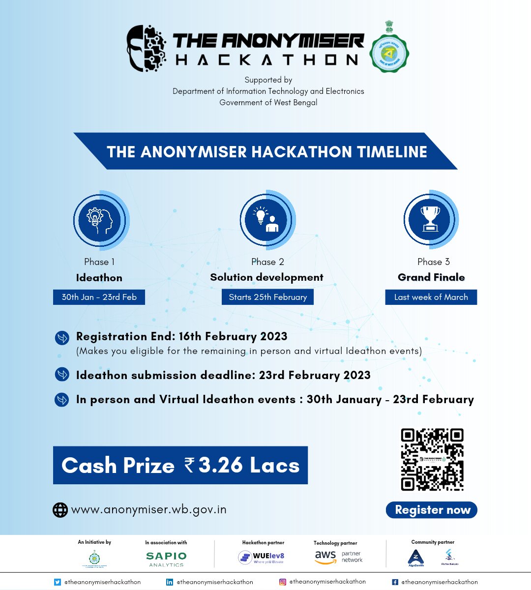 The Anonymiser Hackathon tweet media