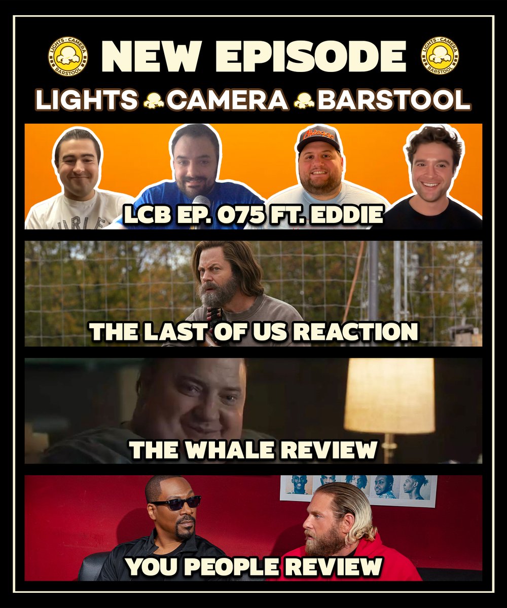 Lights, Camera, Barstool on Twitter "New Pod out NOW! • With