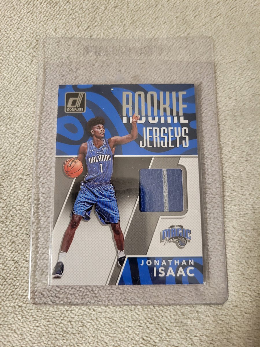 Fodrod_of_Oz's tweet image. I got this memorabilia card of @JJudahIsaac. It'll go great with his graded rookie card, Christmas memorabilia card, &amp;amp; book, "Why I Stand".

#TheHobby @PaniniAmerica #Magic #WhyIStand
