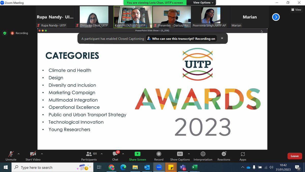 Our webinar on #Hydrogen #Zero Emission #Buses has kick started with <a href="/kaanyildizgoz/">Dr. Kaan Yıldızgöz</a>'s welcome speech 100+ participants we look forward to engaging discussions <a href="/IndiaUitp/">UITP India</a> <a href="/UITPasiapacific/">UITP Asia Pacific</a> <a href="/UITPpress/">UITP Press Office</a> <a href="/UITPnews/">UITP</a>