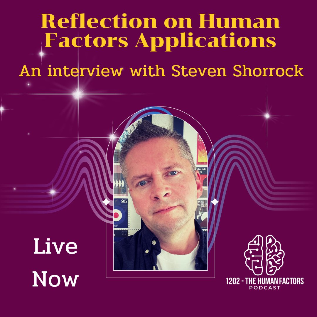 With huge thanks to <a href="/Nick_Roome/">Nick Roome</a>, we have been able to improve the audio quality of the interview with <a href="/StevenShorrock/">Steven Shorrock</a> so do re-download it or see it on YouTube :-) 

1202podcast.com/steven-shorroc…
