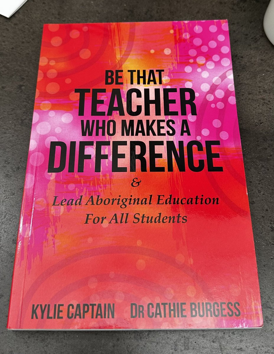 Look what arrived today in the mail! Can’t wait to read this one. Well done @kylielcaptain and @cathieburgo on this awesome collaboration. #aboriginaleducation #