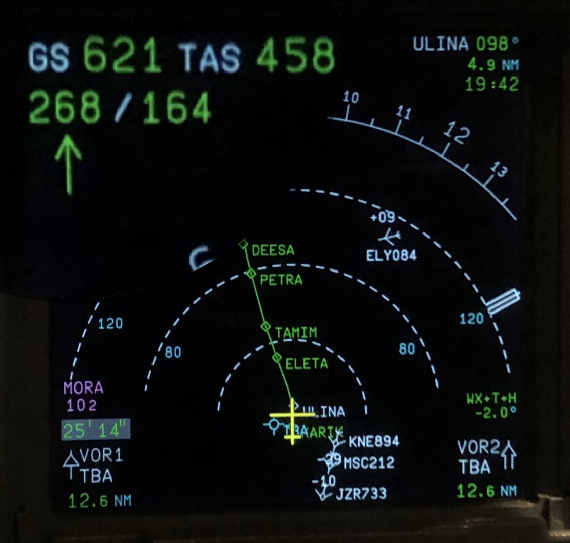 flyingamit's tweet photo. I have clocked faster but this is the years fastest. 1150 km/hr
What’s yours? #groundspeed https://t.co/hOsI3nGM8F