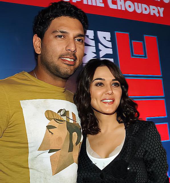 YUVSTRONG12's tweet photo. Wishing a very Happy Birthday to the bubbly and chirpy Pzed! Enjoy your day with the dimples on your cheeks ☺️ cake 🎂 in one hand and champagne 🥂 in the other! Lots of love ❤️ 🤗 @realpreityzinta https://t.co/7hkaYEHYkY