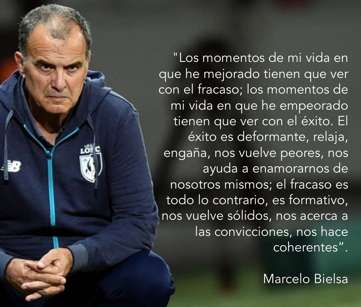LeogomE5's tweet photo. Si Marcelo Bielsa llega a México voy a hacer de todo para tratar de estar cerca de su trabajo. Es la persona que más ha influido en mi filosofía de vida del futbol. 
Me vuelvo loco si viene https://t.co/eNlUe635zy