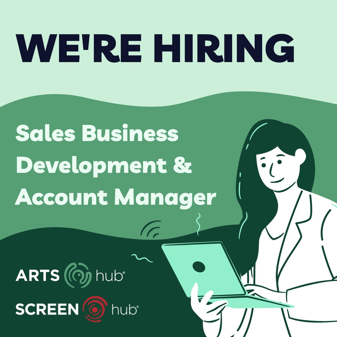ArtsHub's tweet image. We&apos;re looking for a dynamic salesperson to join our small fun team at @ArtsHub and @ScreenHub! 

Are you passionate about supporting the creative sector? Find out more and get in touch: bit.ly/3Du9Zai

#hiring #artshub #screenhub #applynow